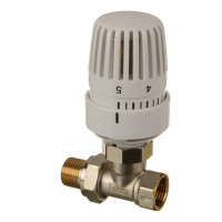 Прямой клапан с термостатической головкой Terma 1/2" 29023