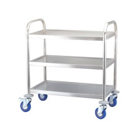 Тележка с 3 полками Viatto Commercial RST3B 810х460х850 мм 165100