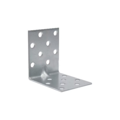 Крепежный равносторонний усиленный уголок ООО Техно-Сервис US KUR 50x40 200 шт. US KUR 50X40