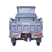 Грузовой электротрицикл Rutrike Глобус 1500 60V/1000W серый 023370-2574