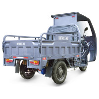 Грузовой электротрицикл Rutrike Глобус 1500 60V/1000W серый 023370-2574