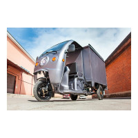 Грузовой электротрицикл Rutrike КАРГО 1800 60V1000W зеленый 022100-2118