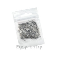 Штыревой втулочный изолированный наконечник EKF PROxima НШвИ 0,75-8 50шт. nhvi-0.75-8