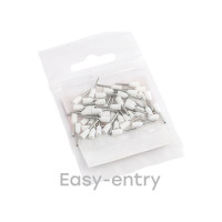 Штыревой втулочный изолированный наконечник EKF PROxima НШвИ 0,5-8, 50 шт. nhvi-0.5-8