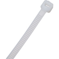 Нейлоновая стяжка хомут ExeGate CV66-150x3.6W нейлон 6.6, 150x3.6 мм, неоткрывающаяся, halogen free, -40...+85C, белая, 100 шт. 292901
