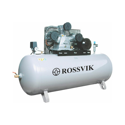 Поршневой компрессор Rossvik 1400л/мин, 16бар, ресивер 500л, 380В/11кВт СБ4/Ф-500.LТ100/16