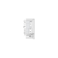 Комплект боковин Hafele Matrix Box A белый, 175x450 мм 552.23.714