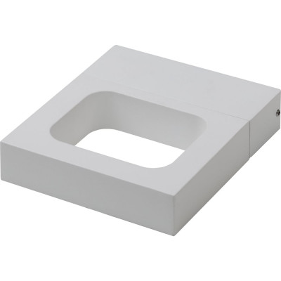 Светильник ЭРА WL2 WH декоративная подсветка светодиодная 6Вт IP 20 белый поворотный Б0034597