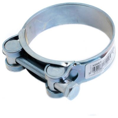 Шарнирный хомут Стройбат оцинкованный 64-67мм 35023