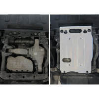 Защита картера Rival для Jeep Grand Cherokee 2010-2014 2014-2018 2018-н.в, ал. 4 мм 333.2734.1