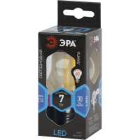 Светодиодная лампа ЭРА F-LED P45-7W-840-E14 филамент, шар, нейтральный Б0027947