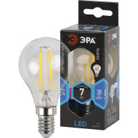 Светодиодная лампа ЭРА F-LED P45-7W-840-E14 филамент, шар, нейтральный Б0027947