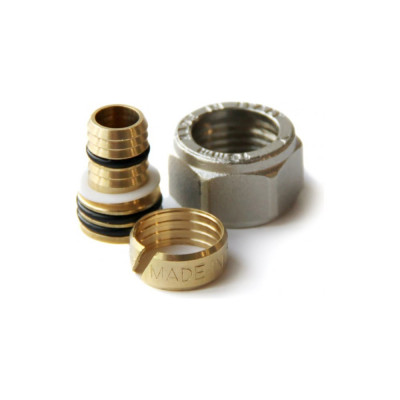 Переход на плоское соединение PRO AQUA компресс. 16x1/2 K04-16-15