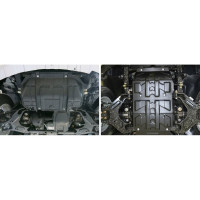 Защита картера для Great Wall Hover H5 2011-2015, st 2mm, крепеж в комплекте АвтоБроня 111.02001.3
