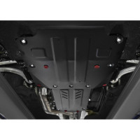 Защита картера, КПП и РК АвтоБроня Genesis G70 4WD 2018-/Kia Stinger 4WD 2018-, st 2mm K111.02841.1
