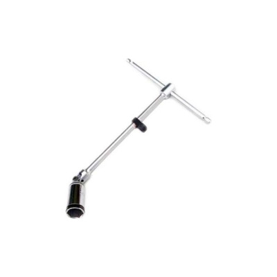 Свечной магнитный ключ с крестовым карданом FORCE 807330014UM