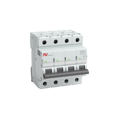 Автоматический выключатель EKF AVERES AV-6, 4P, 40A, D, 6kA mcb6-4-40D-av