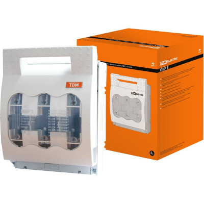 Выключатель-разъединитель с функцией защиты ПВР 3 TDM ELECTRIC 3П, 630A, SQ0726-0004