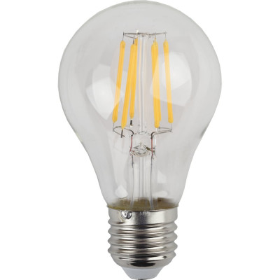 Светодиодная филаментная лампа ЭРА FLED, A60-7W-840-E27, груша, 7Вт, нейтральный, Е27 Б0043447