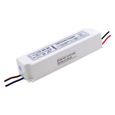 Блок питания SWG для ленты IP 67 пластик 35 W, 24V, LV-35-24 00000000356