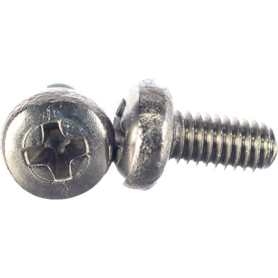 Винт КРЕП-КОМП полуцилиндрическая головка, нержавейка DIN7985 А2 3х6 100шт вцн36мф