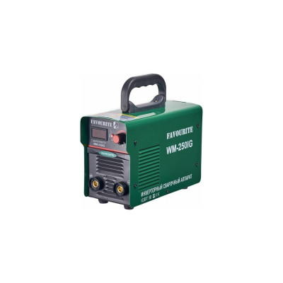 Сварочный инверт. аппарат FAVOURITE WM-250IG 10-250А, 4,5кВт, 1,6-4мм ПВ60 126100250
