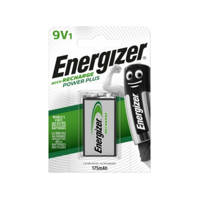 Батарейка Energizer Power Plus NH22/9V 1 штука в блистере Pre-Ch 7638900138771