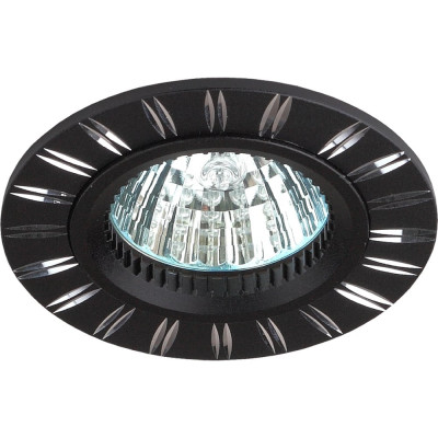 Штампованный поворотный светильник ЭРА, KL33 AL/BK/1 MR16, 12V Б0049557