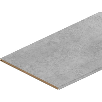 Панель STELLA Classic Premium МДФ, 2700x200x6 мм, Бетон Чикаго, упаковка 8 шт. ЦБ-00007583