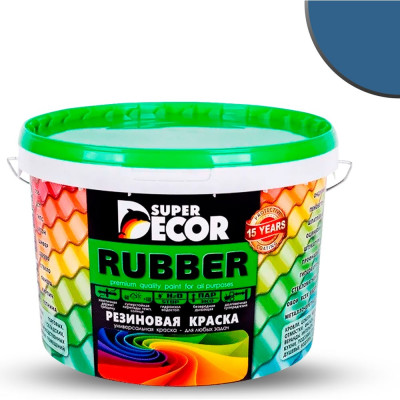 Резиновая краска SUPER DECOR №07 Балтика, 12 кг 4630024700653