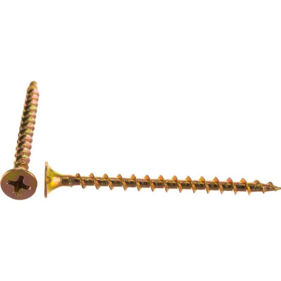 Саморез Госкреп ГД желтый цинк 3,5x51 100 шт. 9990092823