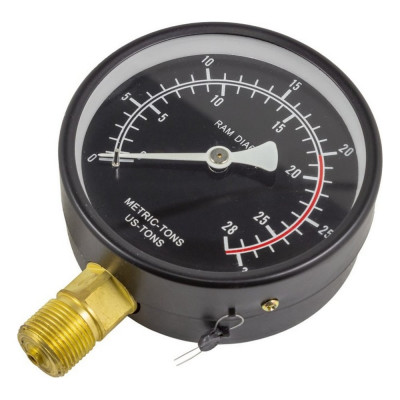 Манометр 1/2'', 20 т для гидравлического оборудования Rockforce RF-0500-3-M