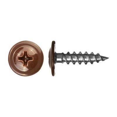 Саморез ПШ Госкреп 4,2x16, RAL 8017 коричневый, 5 кг 14-0021411