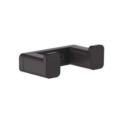Двойной крючок Hansgrohe Addstoris матовый черный 41755670 00000092006