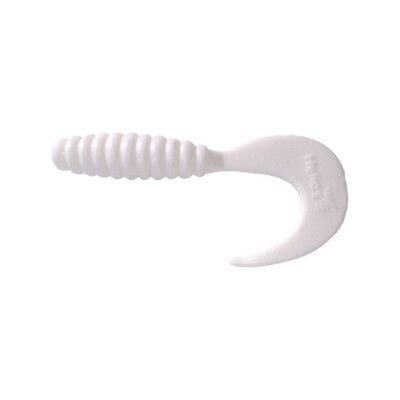 Твистер Helios hs-10-001 credo 2.35"/6.0 см, white, 7шт 00000124666
