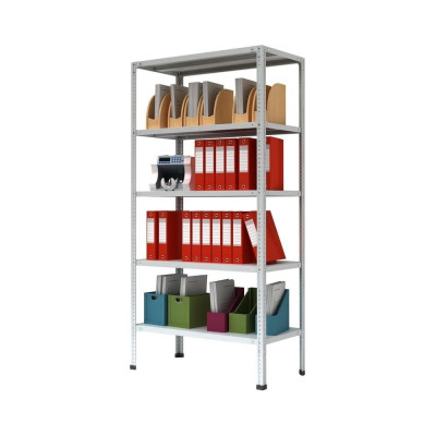 Металлический стеллаж Cobalt p мс 265 с 5-ю полками, 1000x600x2000 125435