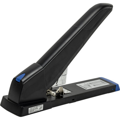 Мощный степлер BRAUBERG до 140 листов, heavy duty extra, скобы № 24/6-23/17 270553