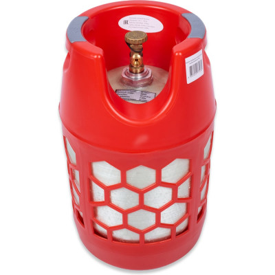 Баллон полимерно-композитный газовый, красный, 18 л (LPG/СУГ) RSV COMPOSITE RSV18RED