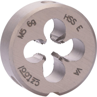 Плашка Bucovice Tools М 5 шаг 0.8мм HSSE-VA 20x7мм 300050