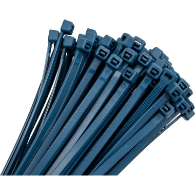 Кабельные стяжки FORTISFLEX КСС Magnetic 4x200 мм, синий, 100 шт. 87103