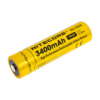 Аккумулятор Nitecore NL1834 18650 3.7v 3400mA 10927