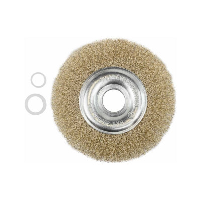 Кордщетка дисковая латунная 125 мм для УШМ Forsage F-BWF005(19916)