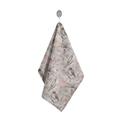 Полотенце Guten Morgen Снегири Рогожка, 45x60 см Пр-Снег-45-60