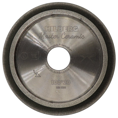 Диск алмазный для скругления края плитки Hilberg 100x20 Master Ceramic HM530