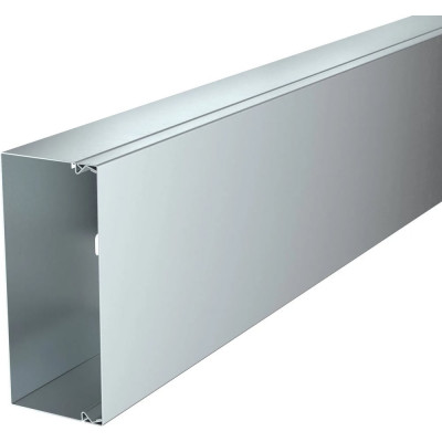 Металлический кабель-канал OBO Bettermann LKM 60x150x2000 мм, толщина 0,8 мм сталь оцинкованная (короб с крышкой) 6247148
