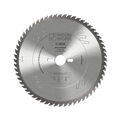 Диск пильный универсальный 300x2.6x30 мм, 96T, A=15 ATB+Shear WOODWORK 31.300.96