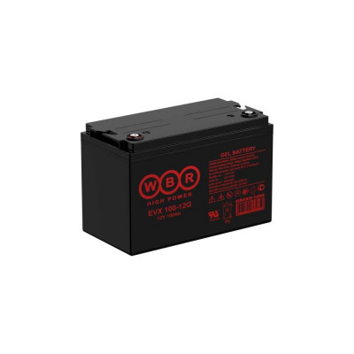 Аккумулятор тяговый WBR EVX100-12G 12В, 100 Ач УТ-00001334