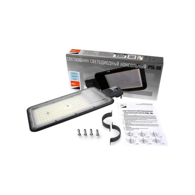 Светодиодный светильник Jazzway PSL 08 GR 200Вт 5000К IP65 140/70град. ДКУ уличный консольный с линзовым модулем 5045866