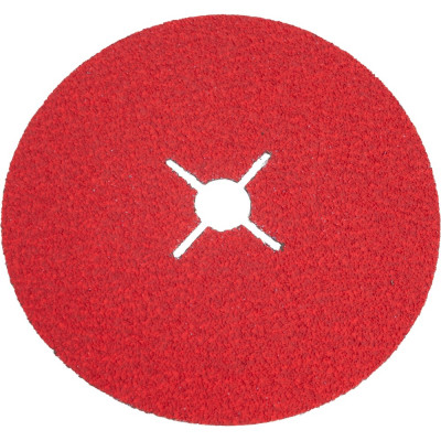 Фибровый шлифовальный круг CR5229 180x22 мм, керамика, P40, 25 шт Interflex 3024403801-25