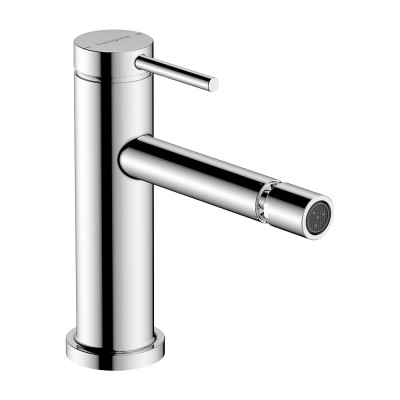 Смеситель для биде Hansgrohe Tecturis S 80, однорычажный, со сливным гарнитуром 73201000